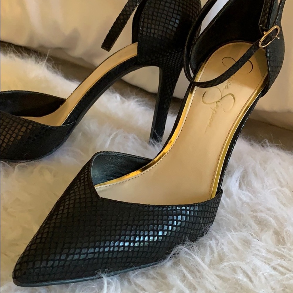 Jessica Simpson Black Heels sz 10